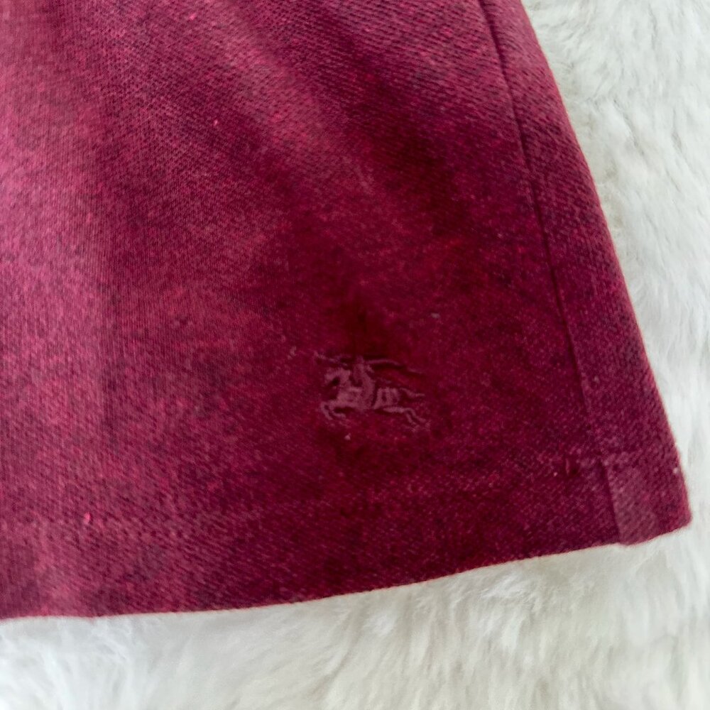 Burberry Burgundy Polo Dress Kids - Picture 5 of 7